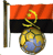 Emoticon Fútbol - Bandera de Angola