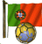 Emoticon サッカー - ポルトガルの旗