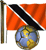 Emoticon Futebol - Bandeira de Trinidad e Tobago