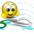 Emoticon Playing with the hose