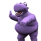 Emoticon Dinosaur laughing