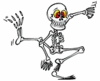 Emoticon esqueleto mal armado