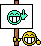 Emoticon くたばれ