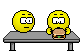 Emoticon hamburguesa de crayones