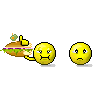 Emoticon alito cattivo