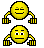 Emoticon burla y bofetada