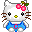 Emoticon Hello Kitty 42