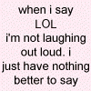 Emoticon LOL笑う