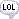 Emoticon LOL笑う