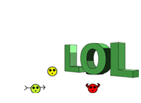 Emoticon LOL笑う