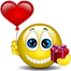 Emoticon Gifts of love