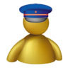 Emoticon MSN Police
