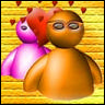 Emoticon MSN pareja de enamorados