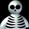 Emoticon MSN esqueleto