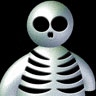 Emoticon MSN skeleton
