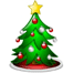 Emoticon Árvore de Natal
