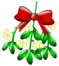 Emoticon mistletoe
