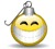 Emoticon ampoule sourire