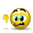 Emoticon triste