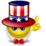 Emoticon Uncle Sam