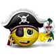 Emoticon Pirata