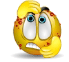 Emoticon with itching