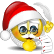 Emoticon Santa Claus
