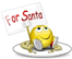 Emoticon Biscotto per Babbo Natale