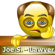 Emoticon Lawyer and money
