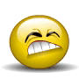 Emoticon with disgust