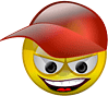 Emoticon Gorra roja