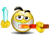 Emoticon Wash your teeth