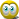 Emoticon eyes wide open