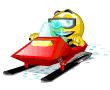 Emoticon 큰 오토바이 눈