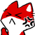 Emoticon Red Fox muito irritado