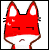 Emoticon Red Fox a tiré son arme