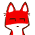Emoticon Red Fox sudorese