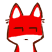 Emoticon レッドフォックスの発汗