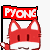 Zorrito Fox con bandera de pyong