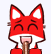 Emoticon Zorritos 폭스 리킹 아이스크림