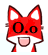 Emoticon Red Fox olhos o.O