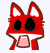 Emoticon Zorritos Fox em estado de choque colorido
