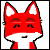 Emoticon Red Fox victoire