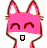 Emoticon Red Fox looks shameful