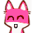 Emoticon 레드 폭스 부끄러운 보이