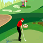 Spielen  Golf