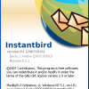 Instantbird 0.1.2 - About Screen
