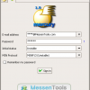 Mercury Messenger 1.9.2 - MSN Login Window