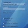 Skin Apple Live Messenger -  Login window