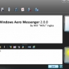 Skin Windows Aero Messenger 2.0.2 - Conversation w